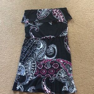 Strapless summer dress